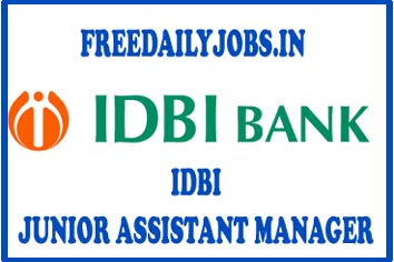 IDBI Jam Recruitment 2025,