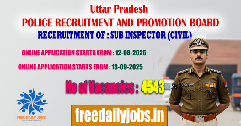 UPPRPB SUB INSPECTOR