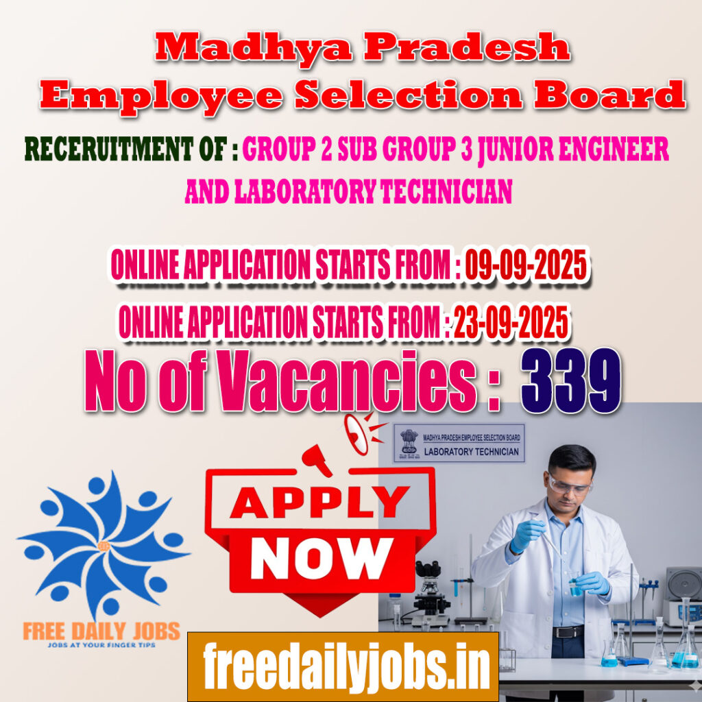 MPESB GROUP 2 SUB GROUP 3