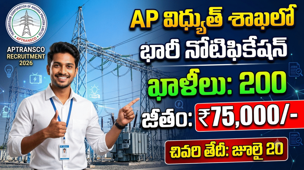AP TRANSCO RECRUITMENT 2026